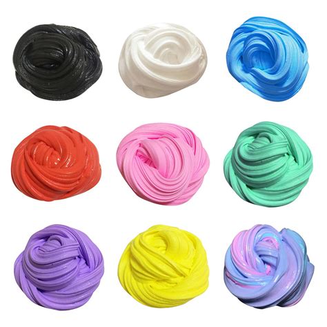 100ml Diy Soft Fluffy Floam Slime Scented Stress No Sludge Cotton Mud Release Clay Toy