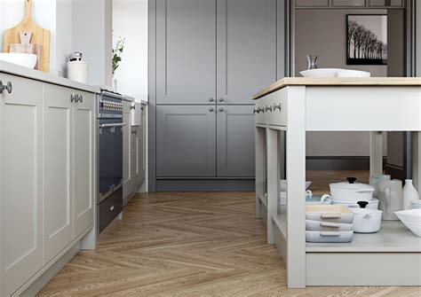 Gray, however, is a very versatile color, able to adapt to a variety of styles and spaces. Dust Grey Georgia Smooth Shaker Kitchen Doors - Kitchen ...