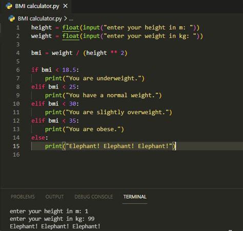 Bmi Calculation In Python IMAGESEE