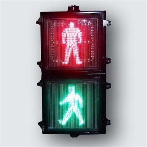 Polycarbonate Trafitronics Led Pedestrian Traffic Signal Light Rs 2950