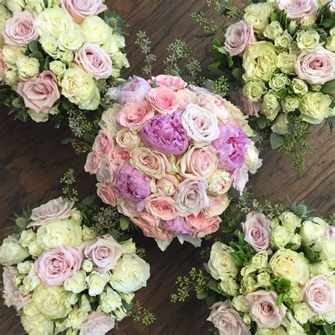 These botanical varieties blend beautifully with a whimsical, bohemian aesthetic. Pastel wedding bouquets | Bridal party bouquets, Beautiful ...