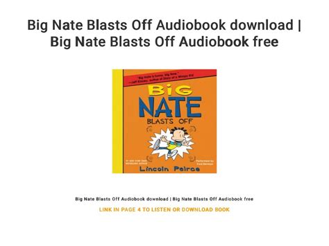 Big Nate Blasts Off Audiobook download | Big Nate Blasts Off Audioboo…