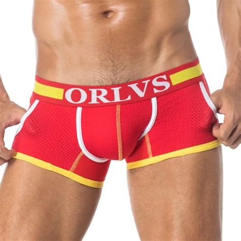 2018 New Orlvs Men Boxer Shorts Underwear Men Sexy Boxershorts Cueca Male Panties Boxer Cuecas