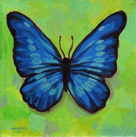 Easy Butterfly Painting For Beginners Step By Step Shena Frias