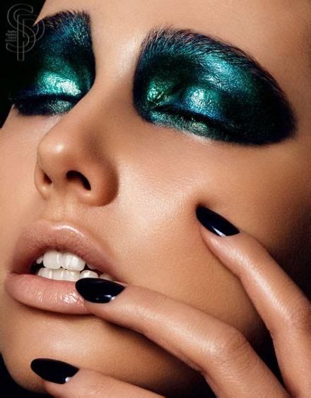 Best Makeup Looks Dramatic Teal Ideas Metallic Makeup Makeup