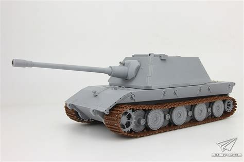 Amusing 35A0151 35 德国E 100超重型坦克克虏伯炮塔素组评测 4 静态模型爱好者 致力于打造最全的模型评测网站