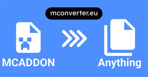 Mcaddon Converter • Online And Free • Mconverter