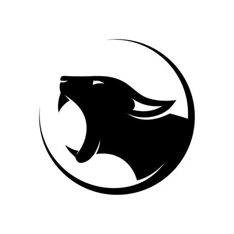 Premium Vector Panther Head Vector Logo