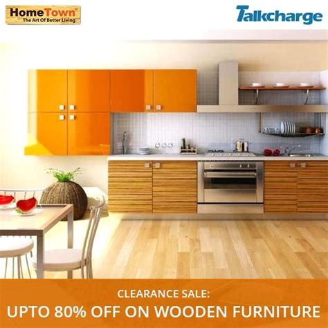 It doesn't only make the kitchen look less messy, but also helps you to organize things in a smart way with convenient cabinets and compartments. Buy modular kitchen online in India from HomeTown. Select from stylish range of modular kitche ...