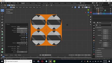 Blender 2.8: Bevel modifier tool fun beginner tutorial ...