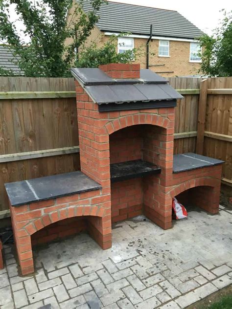 He Takes A Pile Of Bricks Creates A Stunning Brick Bbq Perfect For