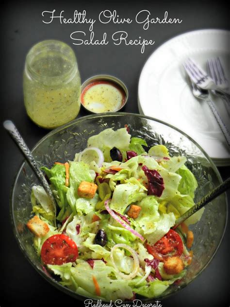 Maybe you would like to learn more about one of these? Olive Garden Salad Hack - Redhead Can Decorate