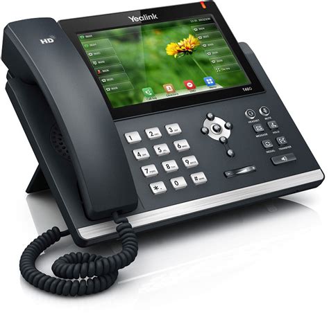 Yealink Sip T48g 6 Line Dual Gigabit 7 Color Touch Screen Ip Phone