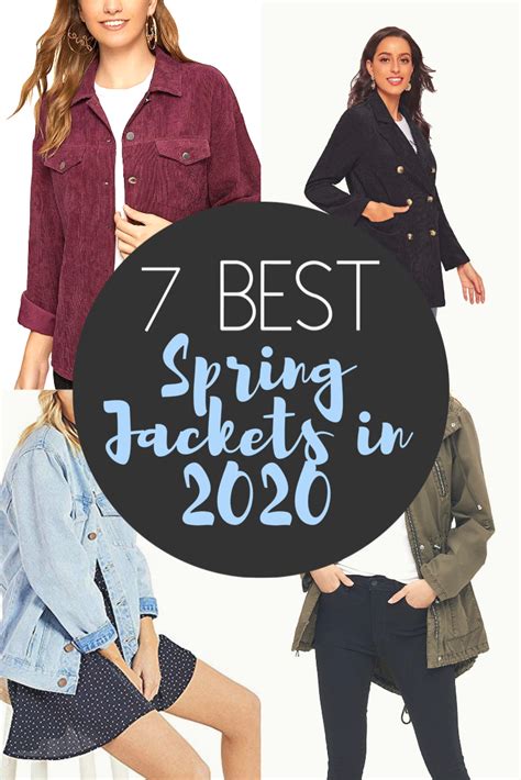 Top 7 Spring Jackets For Women In 2020 Chaylor And Mads Jackets For