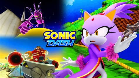 Eggman came to the lost hex. Sonic Dash - Blaze VS Zazz VS Eggman PC 4K 60 fps - YouTube