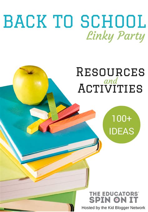 Back To School Resources And Activities For Parents And Kids Hosted By