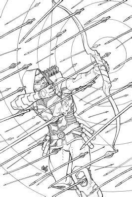 Coloring DC: Green Arrow by Various