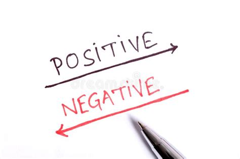 Positive Vs Negative Stock Image Image Of Positive Laptop 31363