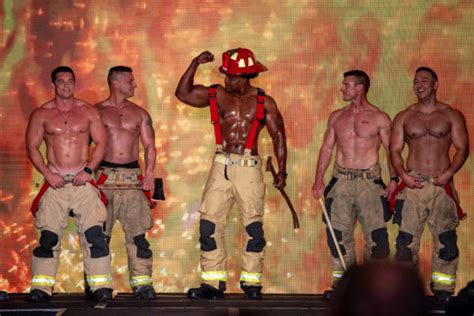 Topless Firefighters Heat Up A 625000 Houston Night — Talk About A