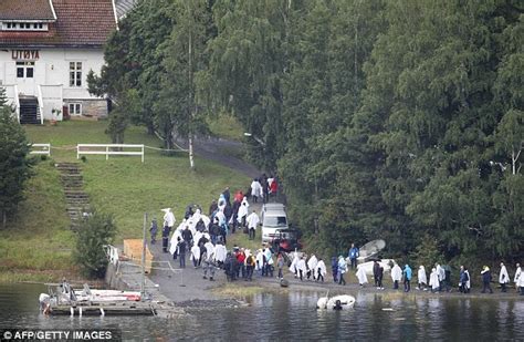 norway shooting anders behring breivik in court as victims relatives visit utoya island