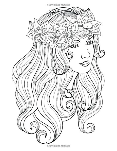 Hairstyle Coloring Pages At Free Printable Colorings