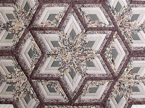 And have wanted to make a log cabin quilt with them for a long time Lavender Diamond Log Cabin Star Quilt Photo 3