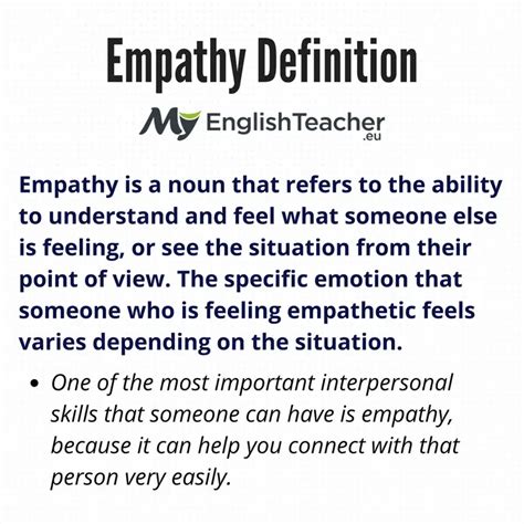Empathy Definition Myenglishteachereu