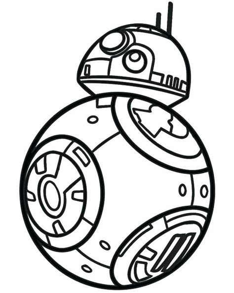 Images of rey, fynn, poe dameron, kylo ren, captain phasma, bb8, c3po, r2d2 and others from star the force awakens: BB-8 Coloring Pages - Best Coloring Pages For Kids