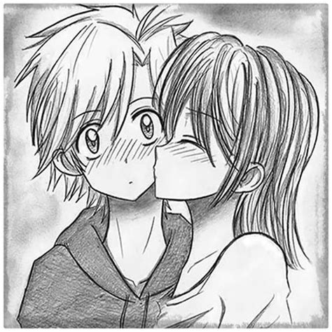 Girl Drawing Sketches Pencil Art Drawings Manga Drawing Cute Couple
