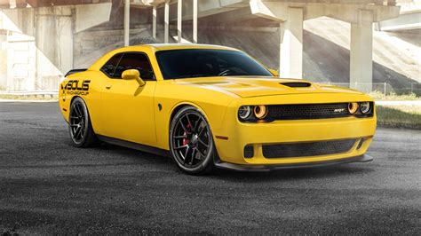 Hình Nền Dodge Challenger Xe Cơ Bắp Xe Hơi Xe ô Tô Màu Vàng