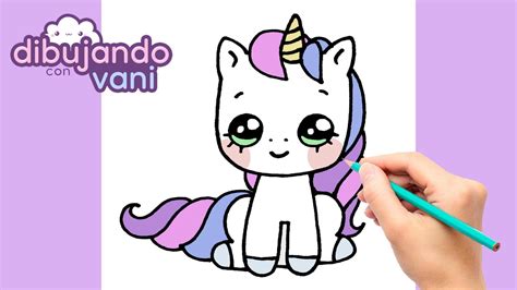 Como Dibujar Un Perro Unicornio Kawaii Dibujos Faciles Kawaii Aprende A