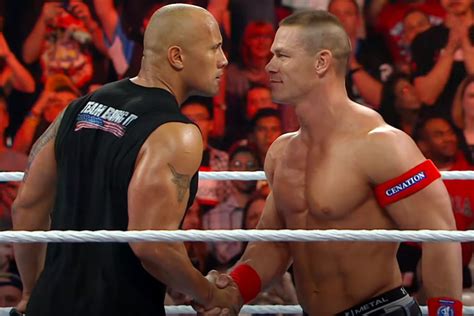 John Cena Regrets Former Beef With Dwayne Johnson