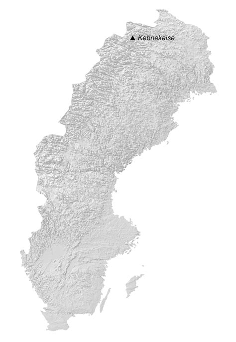 map of sweden cities and roads gis geography