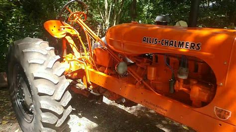 Allis Chalmers Wd45 Tractor Hydraulics Youtube