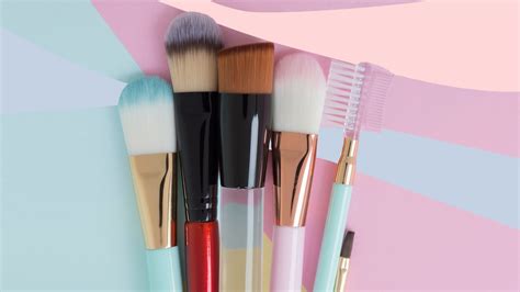 how to clean your makeup brushes step by step glamour uk