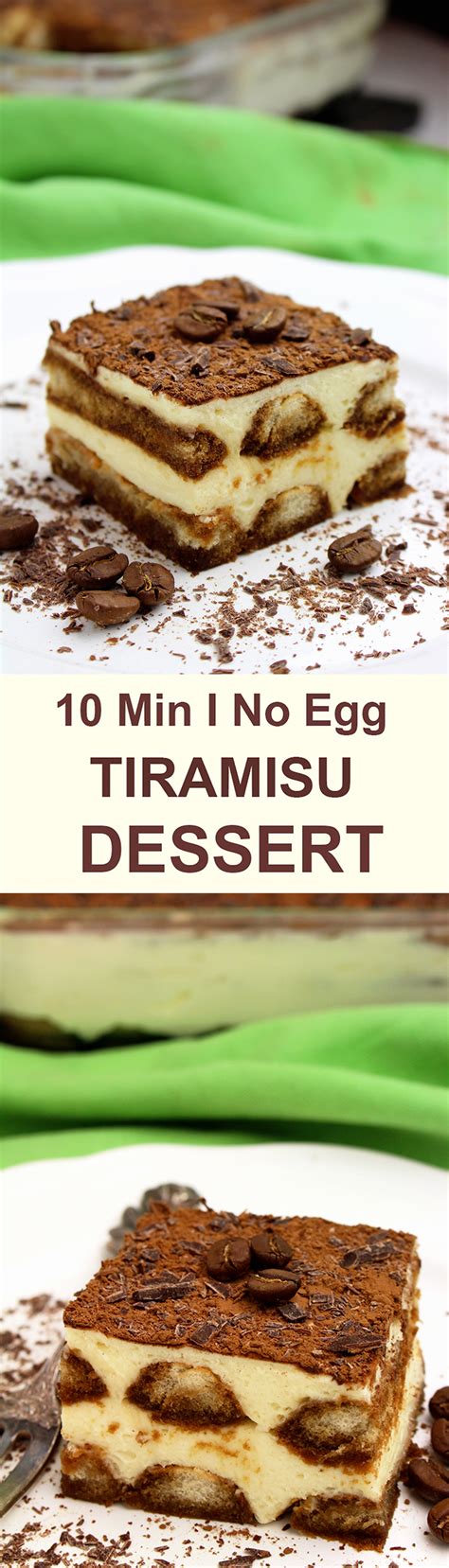 It tastes like it came from a gourmet bakery! Easy Tiramisu Dessert Recipe