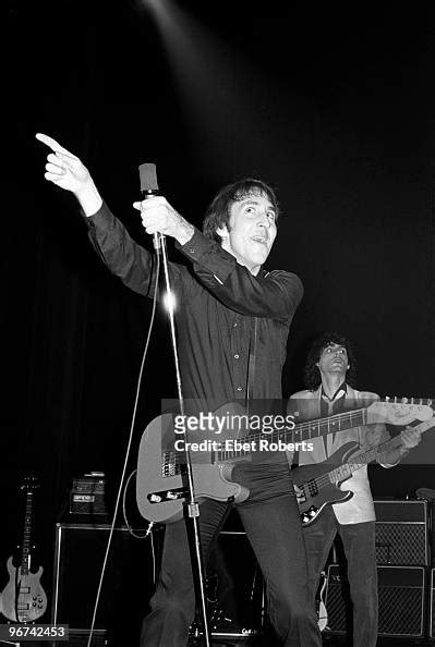 Doug Fieger And Prescott Niles Of The Knack Perform On Stage At The