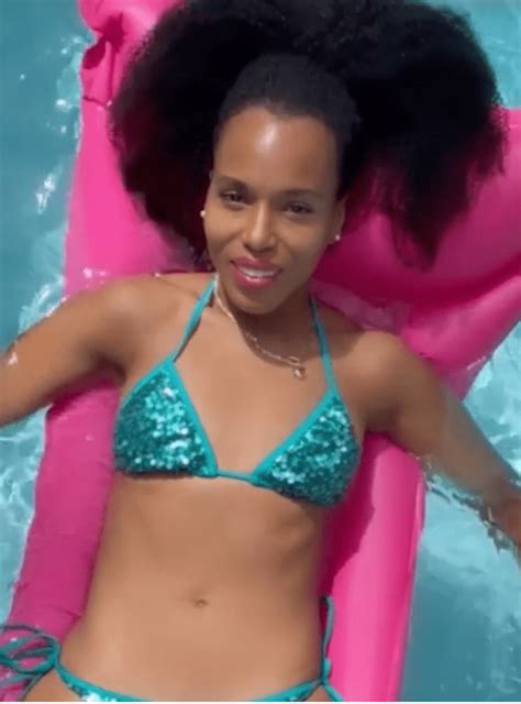 Check Out How Kerry Washington Recreated The Pool Scene From Legally