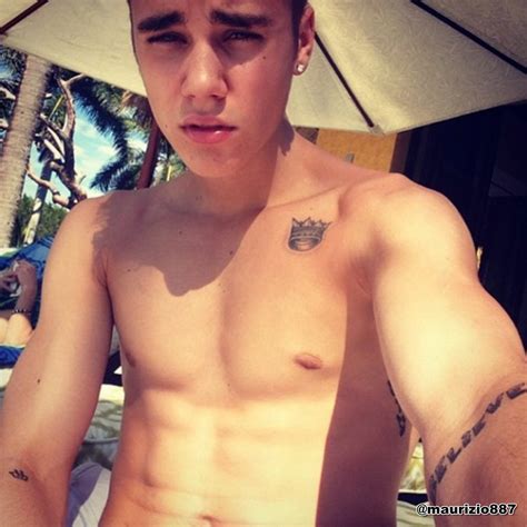 Bieber Shirtless Justin Bieber Photo Fanpop