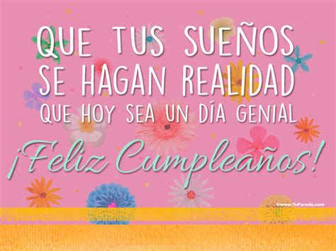 Imagen Con Frase Feliz Cumpleaños Tarjetas De Frases De Cumpleaños