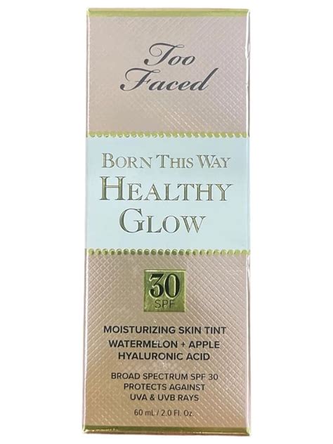 too faced born this way healthy glow spf 30 moisturizing cream puff