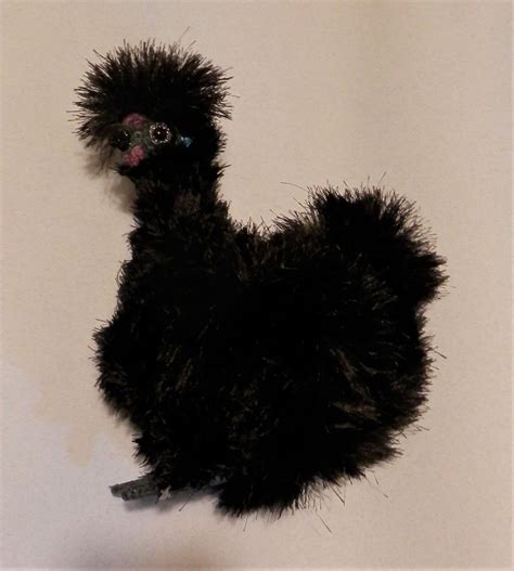 Silkie Chicken Crochet Amigurumi Made To Order And Customised Etsy
