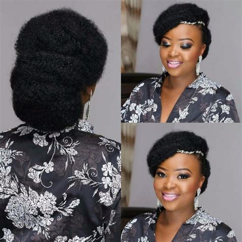 Les gens étaient plutôt étonnés de nous voir avec nos cheveux. coiffure de mariage cheevux afro naturels, coiffure de ...