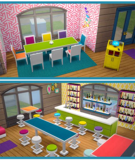 My Sims 4 Blog Objects Dining Recolors