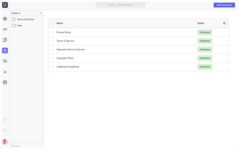 Terms & Policies Generator | CodePlatform