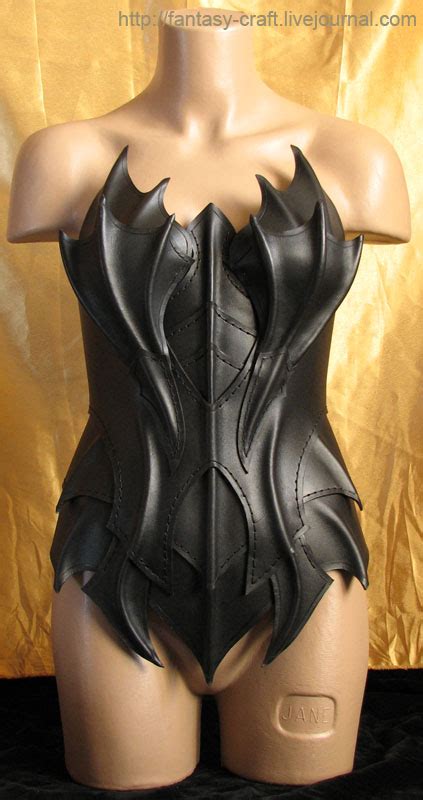 Drow Leather Corset By Fantasy Craft On Deviantart