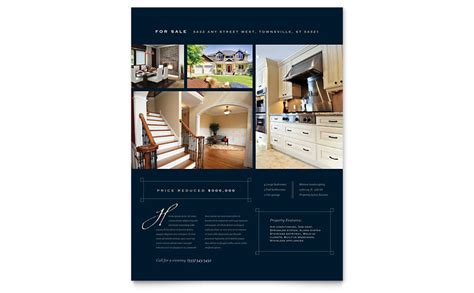 Adobe spark offers most of its design features for free. Luxury Home Real Estate Flyer Template - Word & Publisher