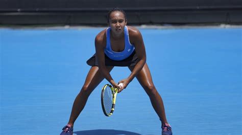 leylah annie fernandez falls to inglis makes early exit at australian open tennis canada