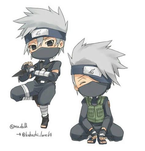 Chibi Kakashi Naruto Kakashi Naruto Cute Kakashi Hatake