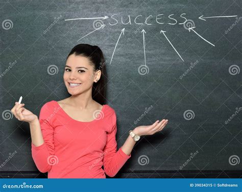 Beautiful Attractive Student Teacher Stock Image Image Of